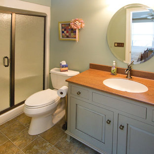 Linoleum Bathroom | Houzz