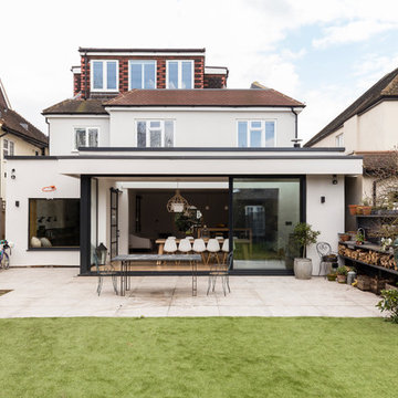 double storey wrap around side/rear extension & rear kitchen/dining room and stu