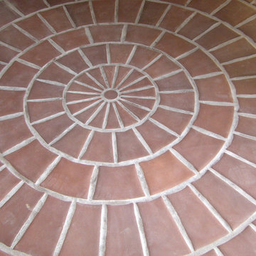 Mission California House High Fire Spanish Pavers