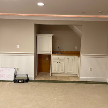 Carpers Farm Basement Renovation in Vienna, Virginia