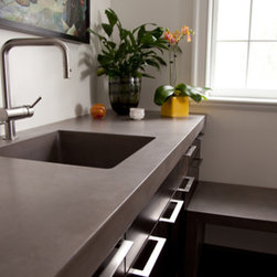 Concrete Countertop - Kitchen Countertops