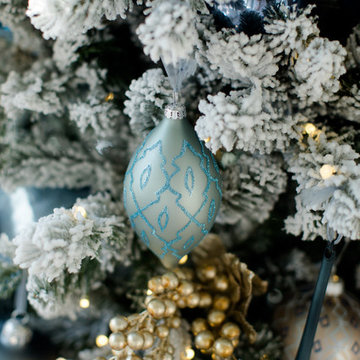 Holiday Decorating- Blue Velvet Christmas
