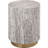 Dahlia Side Table Distressed White