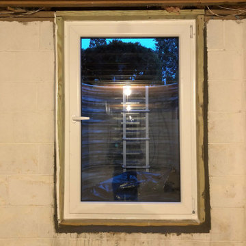 Installation of Egress Windows & Walkout Basements