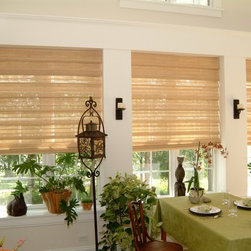 Horizons Natural Woven Shades - Window Treatments