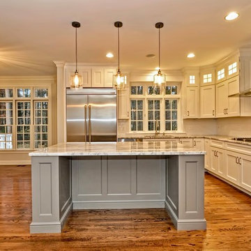 Updated Transitional Two-Tone Kitchen