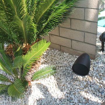 Episode outdoor speakers - San Diego project...REALLY good sound outside with a