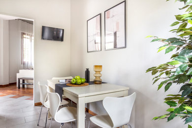 Esempio di una sala da pranzo design