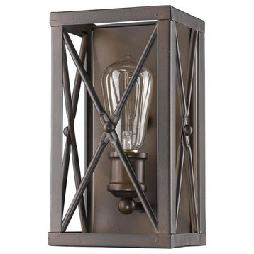 Acclaim Brooklyn 1-Light Wall Sconce IN41120ORB - Oil Rubbed Bronze