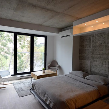 Small loft design in Montreal