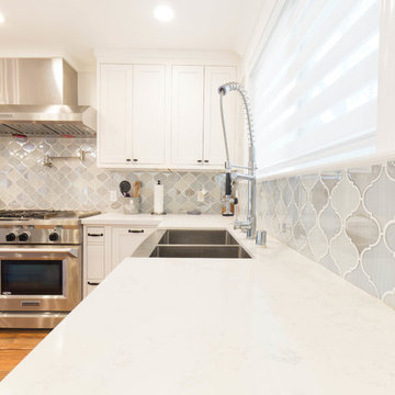 Walnut Creek General Remodeling - Kitchen - living fireplace