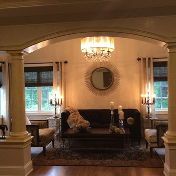 TexasGlamour Inspired Sitting Room by Juliana Ferrazzi Black-eyed Susan designer