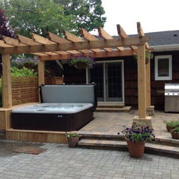Deck and Hot Tub - Hot Tubs