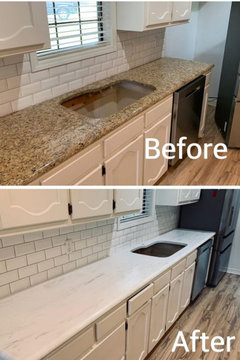 Painting Over Granite Countertop