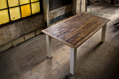Reclaimed Solid Oak Kitchen Table