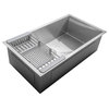 AKDY 30"x18"x9" Under Mount Stainless Steel Single Bowl Kitchen Sink