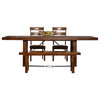 Homelegance Clayton Rectangular Extension Dining Table, Dark Oak