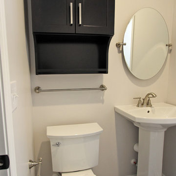 Waypoint Painted Harbor Cabinets and Lenova