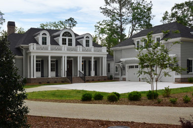 Photo of a transitional exterior in Charleston.