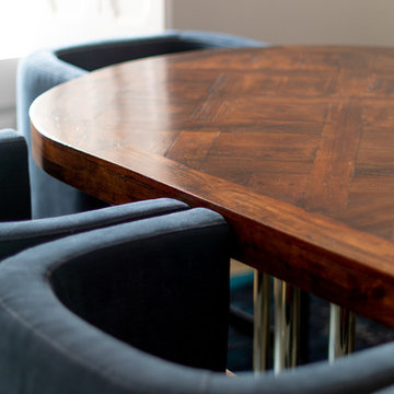 Detalle Mesa de Madera - "Proyecto "Mallorca"