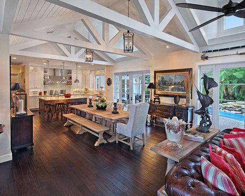  Vaulted  Ceiling Great  Room  Houzz