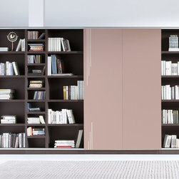 Custom Library - Display And Wall Shelves 