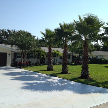 Tropical landscape spaces, All around the house.