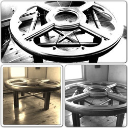 G4 - Alpine Furniture: Round Church Table - Products