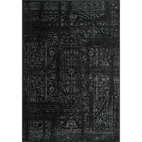 Nuloom Ring Around The Rosette Area Rug, Black 12'x15'