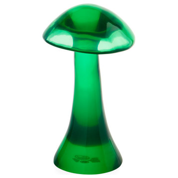 Green Acrylic Mushroom Objet