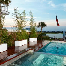 Pool spa combo