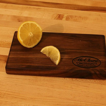 Walnut Butcher Block Bar Board