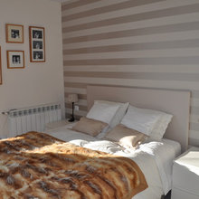 stripe accent wall