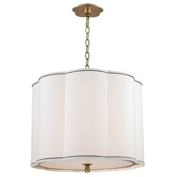 Hudson Valley Sweeny Four Light Pendant 7920-AGB