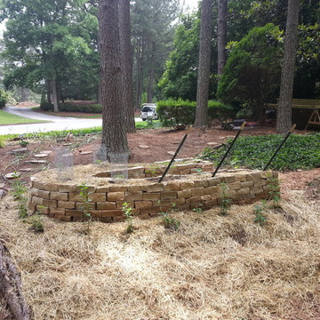 Rock Raised Veggie Garden Bed