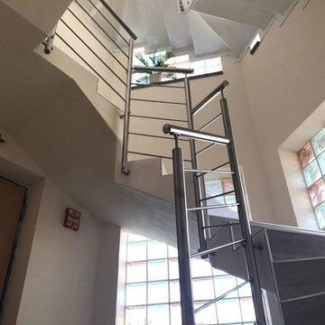 scala in acciaio inox