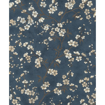 Tsubomi Blue Cherry Blossom Wallpaper Bolt