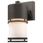Z-Lite - Z-Lite 560S-DBZ-LED Luminata - 8.88" 6W 1 LED Outdoor Wall Lantern - Clean contemporary styling with a traditional lookLuminata 8.88" 6W 1  Deep Bronze Matte Op *UL: Suitable for wet locations Energy Star Qualified: n/a ADA Certified: n/a  *Number of Lights: Lamp: 1-*Wattage:6w LED bulb(s) *Bulb Included:Yes *Bulb Type:LED *Finish Type:Deep Bronze