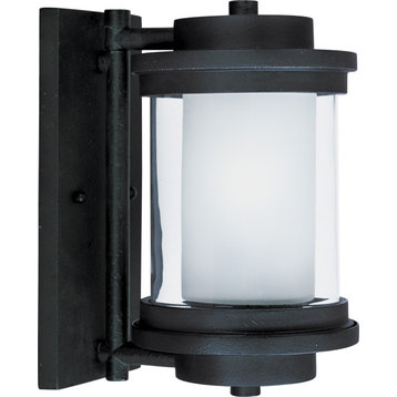 Lighthouse Outdoor Wall Mount - Anthracite, Small, E26 Medium LED
