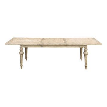 West Dining Table, Sandstone Buff