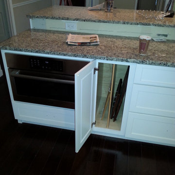 Stacy M Custom Kitchen Flooring + Bump out