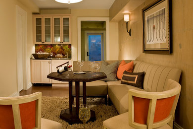 Wine cellar - mid-sized contemporary wine cellar idea in DC Metro