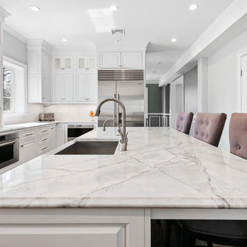 Custom Inset Kitchen Renovation Essex Fells NJ
