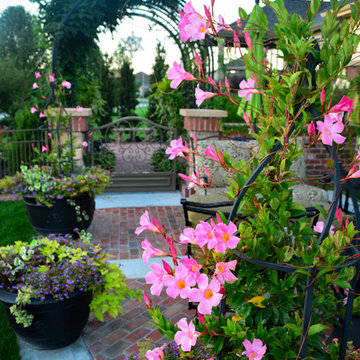 Corner lot Courtyard
