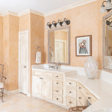 Peaches and Cream Master Bath