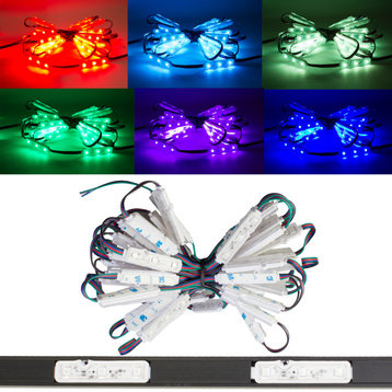23' Storefront RGB LED Light With Track And UL Power Supply Z5050Series