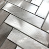 Modket Metal Aluminum Herringbone Mosaic Tile Kitchen Backsplash TDH225MO