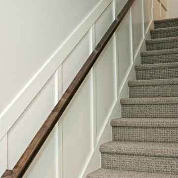 Custom Trim leading to second floor