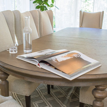 Sophisticated Neutral Sunroom