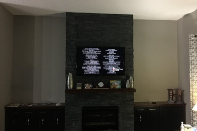Example of a living room design in Other